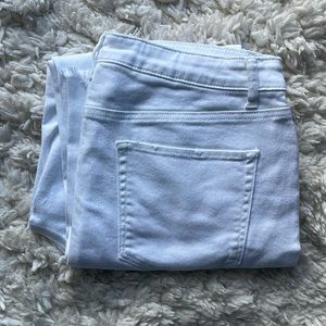 Tinsel White Factory Worn Jeans